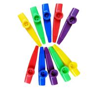 ifundom 1juego Kazoos De Plástico Adultos De Kazoos De Con Reemplazables Instrumento Musical Divertido y Actividades Infantiles