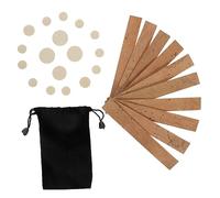 ifundom 1juego Kit De Accesorios Para Clarinetes Almohadillas y Funda De Tapones De Corcho Para Reparación y De Instrumentos De Viento