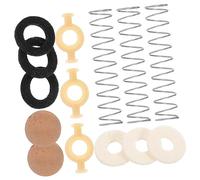 ifundom 1juego Kit De Reparación Para Trompetas Incluye Guías De Válvula Almohadillas De Fieltro y Tapones De Corcho Para De Instrumentos Musicales