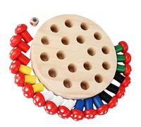 ifundom 1juego Memoria De Madera para Juguete Educativo De Ajedrez para Estimulación Cognitiva Diversión y Aprendizaje Interactivo para Competencias De Memoria Entre