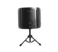 ifundom 1juego Pantalla De Aislamiento Acústico Para Micrófono Diseño Portátil De Tres Paneles Filtro Anti-pop y Reducción De Ruido Para Grabación De Voces y Podcasting