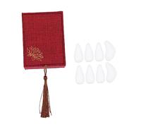 ifundom 1juego Púas De Guzheng De Protección De Dedos Para Práctica y Ejecución Diseño y Grande Accesorios Para Instrumentos