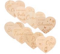 ifundom 1juego Tarjeta De Madera Para Del Para Momentos Especiales Del Embarazo Tarjetas Mensuales Para Bebés