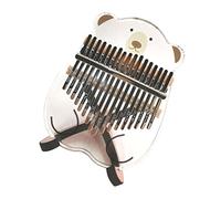 ifundom 1pieza Kalimba Acrílica Transparente De Teclas Para Principiantes Piano De Pulgar Lindo y Duradero Para Disfrutar Música y Relajarse