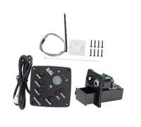 ifundom 1pieza Micrófono De Guitarra Eq e Cuatro Etapas Recogida De Sonido Para Instrumentos De Música Folklórica Negro