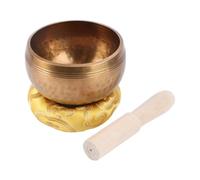 ifundom 1pieza Tazón De Canto Budista De Cobre Para y Sonora Madera y Aleatorio