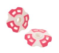 ifundom 2 Cestas de Barro para Bastones de Trekking, Accesorio para Bastones de Senderismo, Color Rosa, Diámetro Estándar, Soporte para Nieve, Ideales para Actividades al Aire Libre