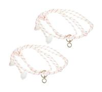 ifundom 2 Cuerdas para Trepar Árboles para Ganado Y Ovejas para Cortacésped para Motor Pequeño Cabestro De Cabra Arnés De Cabra Correa De Caballo Cuerda para Aparejo De Árboles