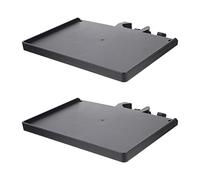ifundom 2 Pcs Microfone Stand Stand Mic Stand Sport-On Rack Supporter Para La Bandeja De Rack