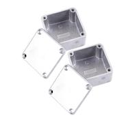 ifundom 2 piezas Caja de Aluminio para de Guitarra de Diseño Profesional y Ligero para Músicos y Presentaciones Compatible con Diversos