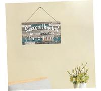 ifundom 2 Piezas Cartel Decorativo de Pared de Madera Diseño Retro para Salón y Cocina Placa Colgante Ornamental para Decoración del Mural Resistente y Duradero
