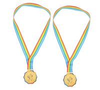 ifundom 2 Piezas De De Oro para De De Infantes De Premio Deportivo Premios Aleación De Zinc Dorado