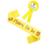 ifundom 2 Piezas De Mamá Para Ser Faja Para Shower Regalos Para Nueva Mamá Para Mujeres Decoraciones De Shower Para Niño Suministros De Shower Mamá Para Ser Faja Shower Adornos De