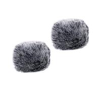 ifundom 2 Piezas Escudo Viento Salpicaduras Funda Para Micrófono De Felpa Protector Para Micrófono Para Grabaciones Interiores Incluye Fundas Protectoras