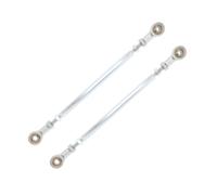 ifundom 2 Piezas Kit de Extremo de Barra de Acoplamiento para Atv en Acero Inoxidable, Alta Durabilidad y Resistencia, Adecuado para Reparación y Reemplazo de Go Karts y Vehículos