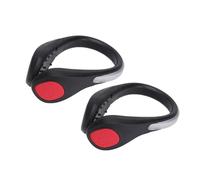 ifundom 2 Piezas Luces LED para Zapatos con Clip Seguridad para Correr y Caminar de Noche Equipamiento de Seguridad para Corredores Modos Intermitente y Fijo Diseño Color Color Aleatorio