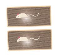 ifundom 2 Piezas Rascador para Gatos de Cartón Ondulado Resistente y Seguro de Unidades Protector de Muebles y para Gatos para Entrenar y Afilar Interiores