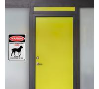 ifundom 2 piezas Señales de Advertencia de Propiedad Privada Divertidas de Resistentes la Intemperie Fáciles de Instalar para Jardín Casa y Almacén Protección Eficaz y Clara contra