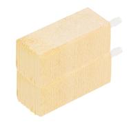 ifundom 2 Piezas Separador Acuario Madera Natural Burbujeador Pecera Práctico Piedra Aireadora Ligera y Duradera Aumenta Oxígeno y Circulación para Tanque Peces Accesorio Útil para