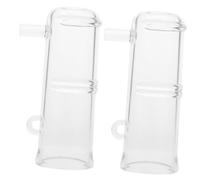 ifundom 2 Piezas Taza de Ordeño Reutilizable para Ganado con Soporte de Forro de Ordeño Accesorio Compatible de Cabras y Ovejas Fabricada Plástico de de Limpiar y Almacenar