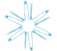 ifundom 20 Aplicadores para Lentes de Contacto Azules, Herramienta Portátil de Extracción Punta y Ventosa, Kit Higiénico para Cuidado Diario y Viajes, Compatible Lentes