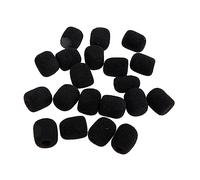 ifundom 20 Piezas Algodón Anti-spray Para Micrófono Cubiertas De Esponja De Fundas Protectoras De Micrófono De Solapa Accesorios Prácticos Para Estudios De Grabación o Presentaciones