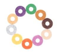 ifundom 20 Piezas Almohadilla De Platillo Almohadilla De Arandela De Fieltro Soporte De Platillo Accesorios De Platillo Anillo Protector De Platillo Alfombrillas De Platillo Arandela De