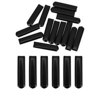 ifundom 20 Piezas Funda para Manija de Grifo de Agua de Pvc Negro Plano Protección Estable y Compatibilidad Mejorada para Uso en Jardinería y Tareas Domésticas