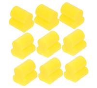 ifundom 20 Piezas Tope Amortiguador Silicona para Trombón Acústico, Parachoques Instrumento Musical 4 Mm Amarillo, Silenciador Práctico para Reducción de Ruido en Prácticas
