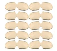 ifundom 20 Placas de Armadura Medieval en Estilo de Láminas Dragón, Material Resistente Color Hierro Dorado, para Cosplay Caballero, Recreación Histórica y Bricolaje Artesanal