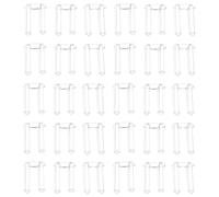 ifundom 200 Piezas Inserciones de Sellado para Gafas sin Montura Tapones de Gel Resistentes al Agua y Sudor Accesorios Versátiles y Elásticos para Reparación y Fijación de Lentes Gafas de