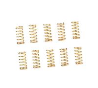 ifundom 200piezas Kit de Resortes de Acero Inoxidable Resortes de Guitarra para Trémolo Puente Sillín de Muelles Accesorios para Guitarra Eléctrica