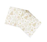 ifundom 20piezas Servilletas Navideñas Estampadas Diseño de Árbol de Navidad de Pulpa de Madera para Cenas Regalos de Cumpleaños y Fiestas de Unidades por Paquete