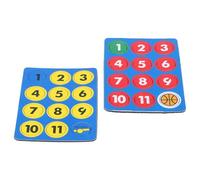 ifundom 24 Piezas Magnéticas Redondas para Pizarra de Entrenamiento de Baloncesto Accesorios de Tablero Táctico Portátiles Fuerte Magnetismo Ideales para Planificación Estratégica y