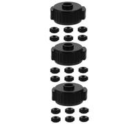 ifundom 24piezas Tuercas Rápidas Para Platillos De Batería Fijación Instalación y Desmontaje Accesorios Para Músicos