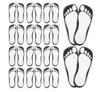ifundom 25 Pares de Almohadillas Autoadhesivas para Pies en Aerosol, Material Cartón, Uso Diario y Viaje, Protección contra Rayos UV