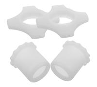 ifundom 2juegos Anillos De Micrófono Antideslizantes De Glow in The Dark para Micrófonos Inalámbricos Escenario Accesorios Prácticos para Ktv y Eventos