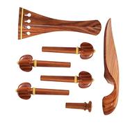 ifundom 2juegos Kit De Accesorios De Violín Barbilla Tailpiece y Endpin Incluye Para Mejorar La Estética y Funcionalidad Del Instrumento