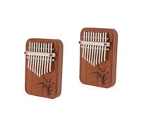 ifundom 2juegos Mini Piano De Pulgar Kalimba De Madera Notas Instrumento Musical Portátil Para Principiantes y Diseño Ergonómico y Ligero Para Llevar Cualquier Lugar