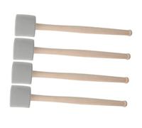 ifundom 2pares of Bass Drum Mallet Foam Drumsticks for Percussion Instruments Accessory for Marching Band