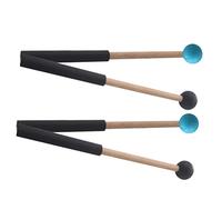 ifundom 2pares of Marimba Mallets Lightweight and Percussion Instrument Sticks for Tongue Drum and Xylophone for Music Practice Performance