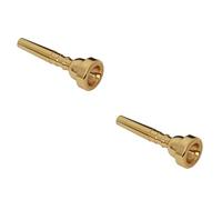 ifundom 2piezas Boquilla De Cobre Para Color Dorado Accesorio Musical De Precisión Para y