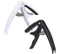 ifundom 2piezas Capo Para Guitarra y Ukelele Accesorios Tuner Para Cambio De Claves Presentaciones y Prácticas