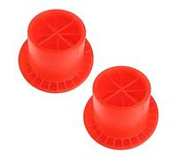 ifundom 2piezas Cubo De Comida para Pollitos y Codornices Cubo De Alimentación para Pollitos De Material Plástico para Granjas o Estancias Aves