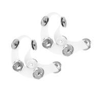 ifundom 2piezas Cymbales Para Batería Juego De Anillos Ching Accesorios Para Percusión Platillos y Campanas Para Jazz y Otros Instrumentos Musicales