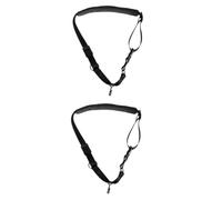 ifundom 2piezas De Cuello Ajustable Para Saxofón Acolchado Arnés Padded Para Saxofonistas Profesionales y Principiantes Para Saxofones y Soprano Soporte Para Instrumentos De Viento