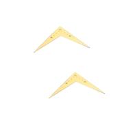 ifundom 2piezas De Guitarra Eléctrica v De Cuerdas De De Dorado Compatible Partes De Guitarra De Instalar y
