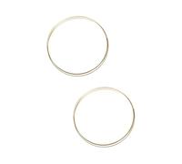 ifundom 2piezas Fretwire De Guitarra Acústica De Dorado De Pies Para Guitarras Clásicas Duradero y Resistente