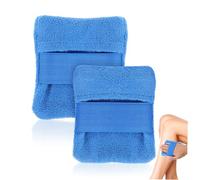 ifundom 2piezas Guantes Quitaarena Limpiadores De Playa Guantes De Playa Bolsa Para Quitaarena Almohadilla Esenciales Para Vacaciones