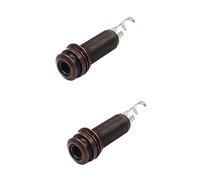 ifundom 2piezas Guitar Bass End Pin Output Jack De Conexión Mono o Estéreo Para Accesorios Guitarra Eléctrica Diseño Práctico y Duradero